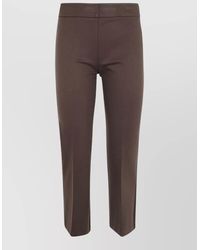 DR. HOPE - Cropped Flared Trousers - Lyst