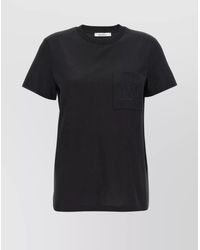 Max Mara - Cotton Jersey Short-Sleeve T-Shirt - Lyst