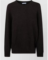 Prada - Cashmere Wool Sweatshirt - Lyst