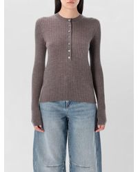 Soeur - Buffalo Wool Crew Neck Knit Pullover - Lyst