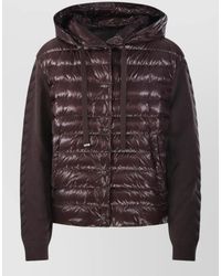 Herno - Hooded Quilted Jacket Long Sleeves Cuffs - Lyst
