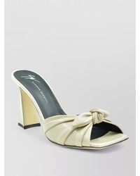 Giuseppe Zanotti - High Heel Pumps Bow Detail Open Toe - Lyst