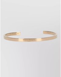 Maison Margiela - Slim Open Cuff Bracelet Minimal Design - Lyst