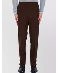 Gucci - Wool Straight-Leg Trousers - Lyst