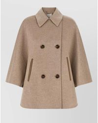 Max Mara - 'Ospite' Cape - Lyst