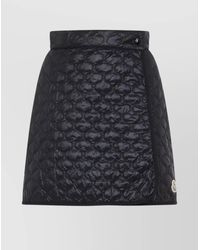 Moncler - A-Line Padded Mini Skirt - Lyst