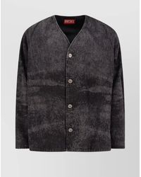 DIESEL - Back Denim Jacket - Lyst