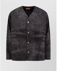 DIESEL - Back Denim Jacket - Lyst