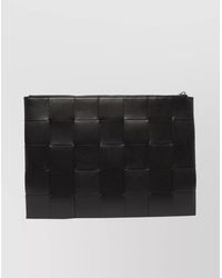 Bottega Veneta - Leather Clutch Bag - Lyst