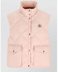 Moncler - Micro Padded Vest Quilted Regular Fit - Lyst