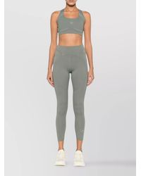 adidas By Stella McCartney - High-Rise Logo Leggings - Lyst