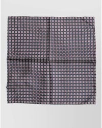 Dolce & Gabbana - Patterned Silk Square Handkerchief Scarf - Lyst