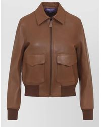 Ralph Lauren - Sullivan Bomber Jacket Point Collar - Lyst