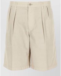 Aspesi - Tailored Pants Pleated Front Belt Loops - Lyst