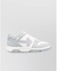 Off-White c/o Virgil Abloh - Off- Out Of Office Leather Sneakers - Lyst