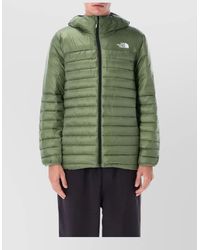 The North Face - Quilted Hooded Puffer Jacket - Lyst