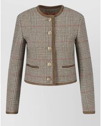 Golden Goose - Virgin Wool Single Breasted Coat - Lyst