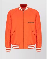 Valentino Garavani - Nylon Padded Bomber Jacket - Lyst