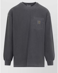 Carhartt - Organic Cotton Long-Sleeve Loose-Fit Crew-Neck T-Shirt - Lyst