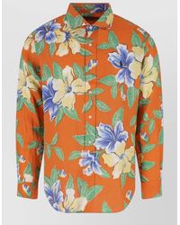 Polo Ralph Lauren - Button Down Collar Floral Shirt Long Sleeves - Lyst