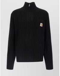 Carhartt - Ribbed Half-Zip Sweater - Lyst