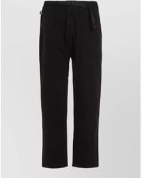 Gramicci - Organic Cotton Straight-Leg Belted Trousers - Lyst