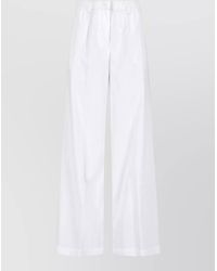 Aspesi - Straight Leg Trousers Side And Back Pockets - Lyst