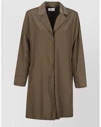 The Row - Felixa Long Sleeve Lightweight Lapel Coat - Lyst