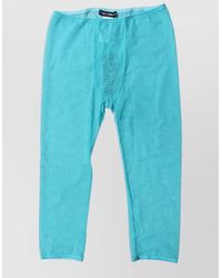 Dolce & Gabbana - Logo Lace Cropped Leggings - Lyst