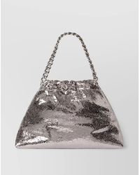 Stella McCartney - Mini Falabella Chain Strap Tote Bag - Lyst