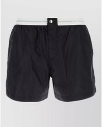 Bottega Veneta - Nylon Swim Shorts - Lyst