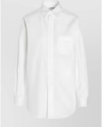 Maison Margiela - Cotton Long-Sleeve Poplin Shirt - Lyst