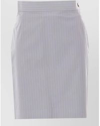 Vivienne Westwood - Pinstripe Skirt Knee And Midi Length - Lyst