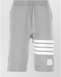 Thom Browne - Cotton Jersey Drawstring Shorts - Lyst