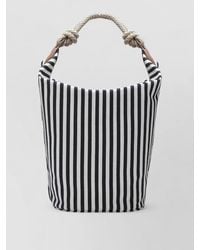 Miu Miu - Bucket Bag Rope Handle Striped Pattern - Lyst