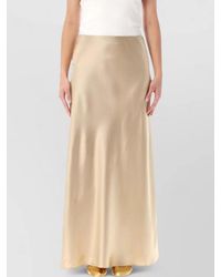 By Malene Birger - Satin High-Rise Maxi A-Line Skirt - Lyst