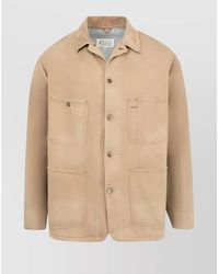 Maison Margiela - Cotton Herringbone Shirt Jacket - Lyst