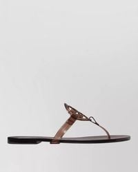 Tory Burch - Miller Jelly Flat Flip Flop Sandal - Lyst