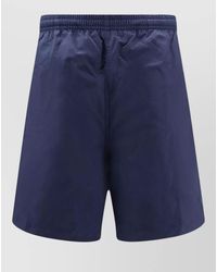 Ami Paris - Beach Shorts Swimwear Featuring Back Pocket - Lyst