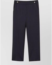 Twinset - Knee Length Pants Button Detail Pockets - Lyst