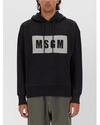MSGM - Regular-Fit Hoodie - Lyst