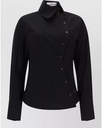 Vivienne Westwood - Shirt Long Sleeves Fitted Cut Structured Collar - Lyst