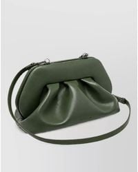THEMOIRÈ - Bios Medium Ruched Clutch Bag - Lyst