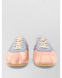 Dries Van Noten - Satin Sneaker Quilted Texture Contrast Stitching Sole - Lyst