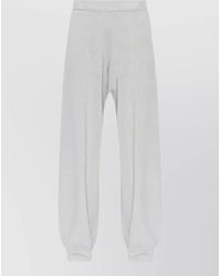Fabiana Filippi - Wide Leg Trousers Seam Detailing Design - Lyst