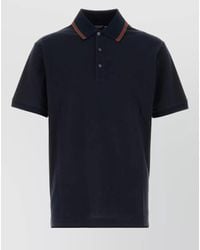 Gucci - Piquet Polo Shirt Slim Fit Short Sleeves - Lyst
