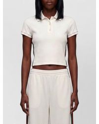 Gucci - Ribbed Slim-Fit Cropped Polo Shirt - Lyst