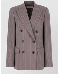Dries Van Noten - Embroidered Wool Blazer - Lyst