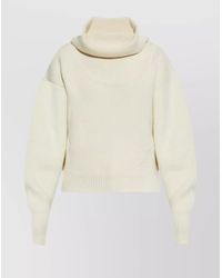 Jacquemus - Cashmere Wool Ribbed Turtleneck Jumper - Lyst