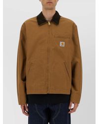 Carhartt - "Detroit" Jacket With Contrast Collar And Front Pockets (Summer) - Lyst